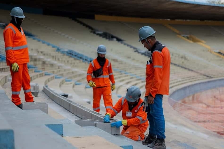 Estádio Serra Dourada passa por modernização