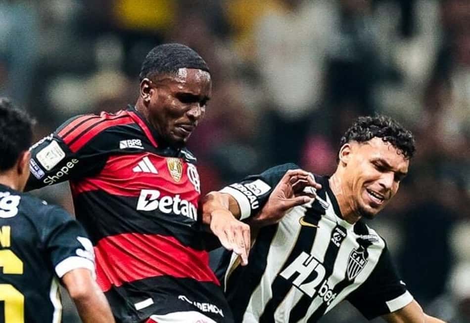 Evertton Araújo Flamengo Atlético-MG