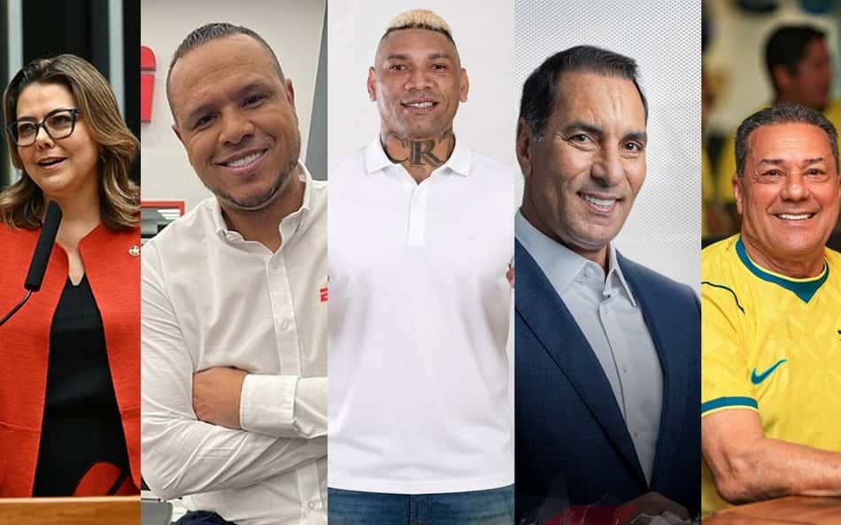 Ex-atletas são concorrem a cargos eletivos em todo o país nas Eleições 2026
