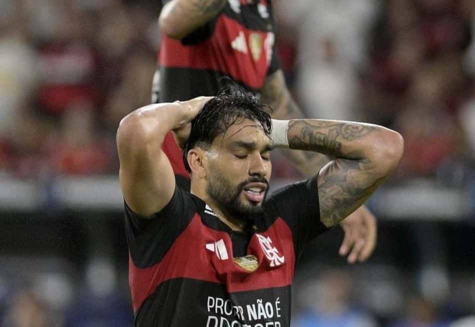 Paquetá lamenta chance perdida na eliminação do Flamengo para o Estudiantes na Libertadores