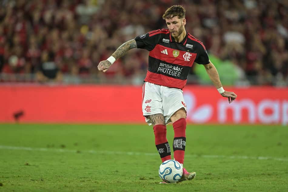 Léo Pereira em Flamengo x Estudiantes