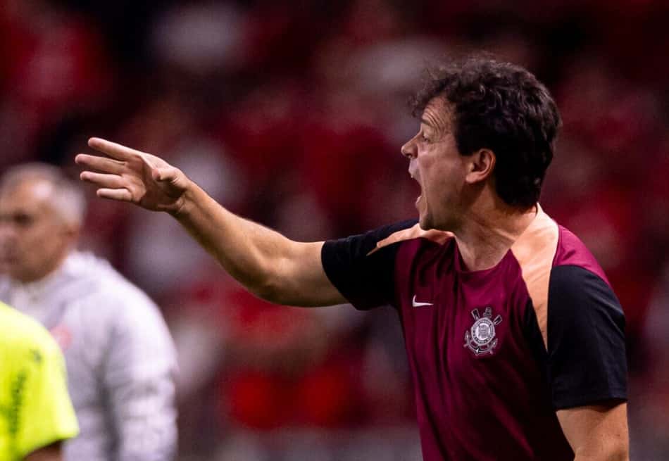 Fernando Diniz na derrota do Corinthians para o Inter Rodrigo Coca Agencia Corinthians