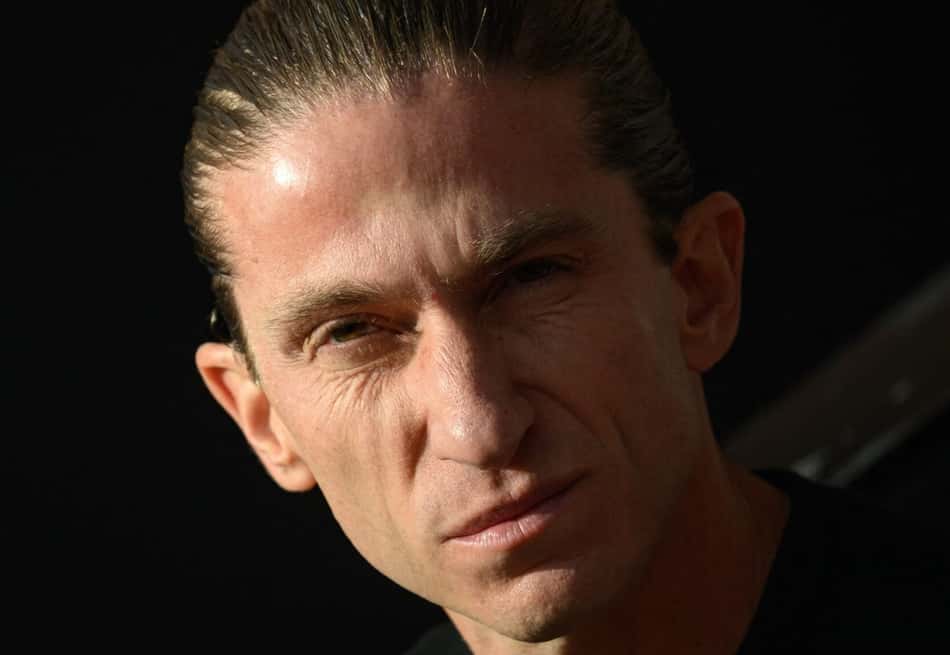 Filipe Luís durante o jogo do Monaco contra o Lorient, pelo Campeonato Francês