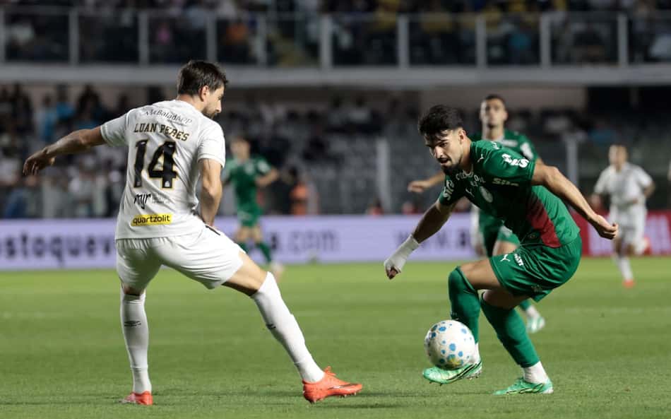 AO VIVO: siga Santos x Palmeiras pelo Brasileirão