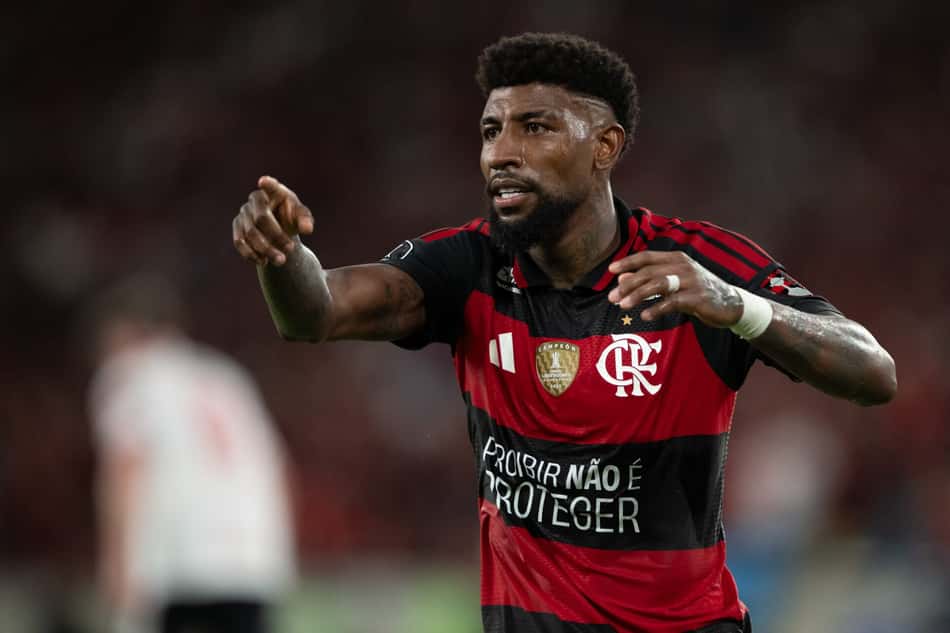 Flamengo foi eliminado pelo Estudiantes nos pênaltis (Foto: Jorge Rodrigues/AGIF/Folhapress)