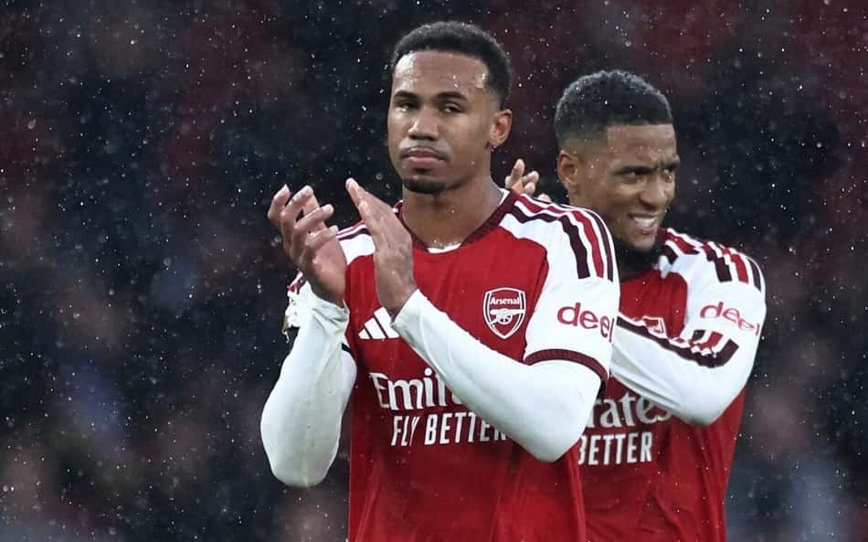 Ingleses reagem à atuação de Gabriel Magalhães após vitória do Arsenal: 'Não tem'