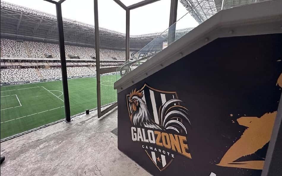 GaloZone: Arena MRV inaugura camarote com experiências exclusivas para a torcida do Atlético