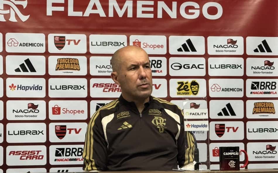 Leonardo Jardim, técnico do Flamengo, após partida contra o Santos