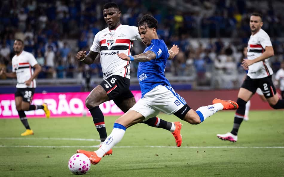 Kaio Jorge contra o São Paulo