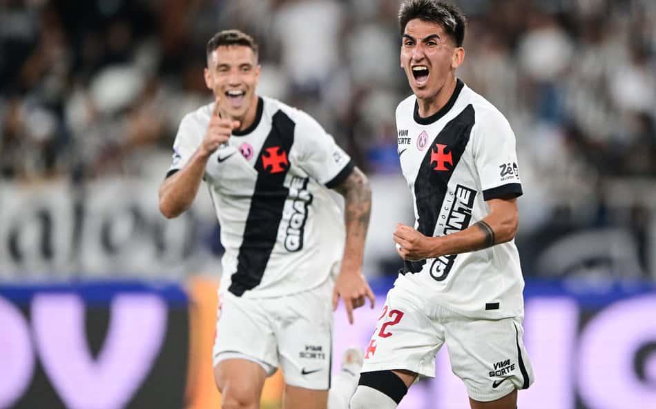 Veja gols em Botafogo x Vasco: Alex Telles diminui com golaço