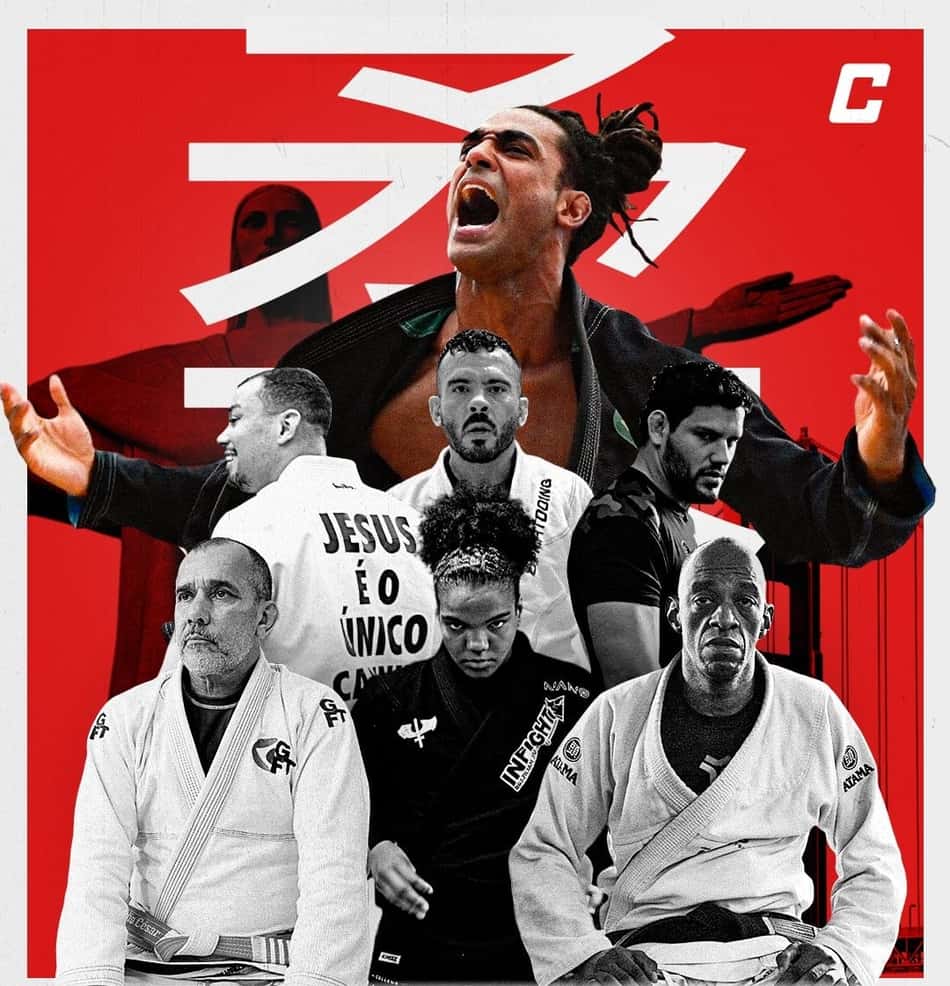 Lucas Laet e lutadores de Jiu Jitsu