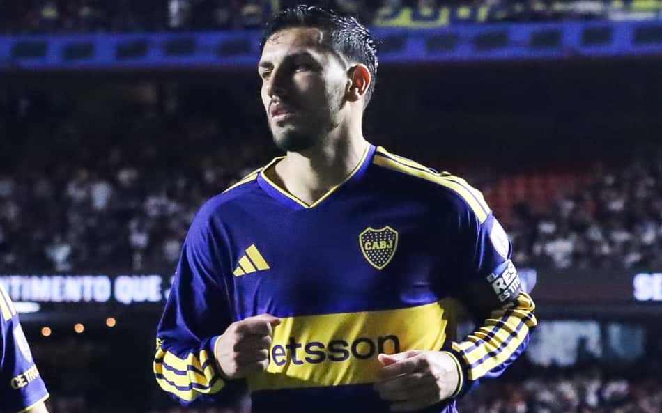 Leandro Paredes em partida pelo Boca