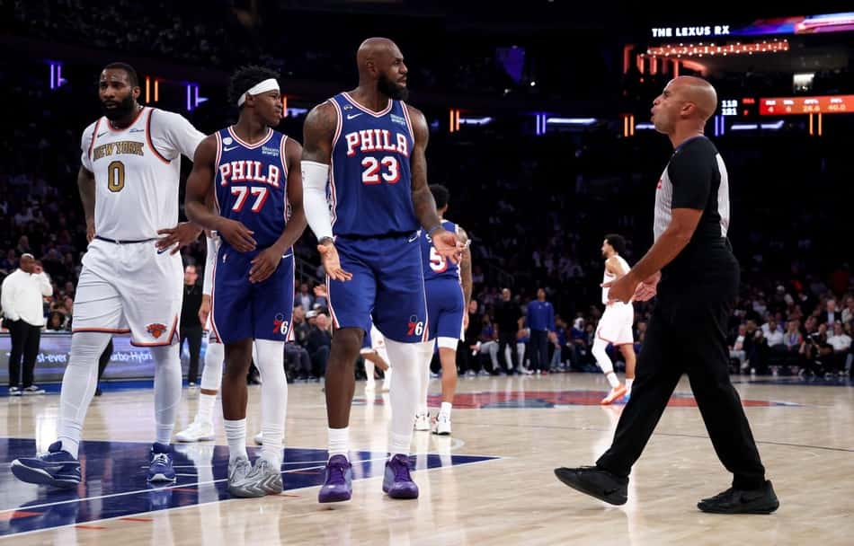 Lebron estreia pelo Philadelphia na NBA