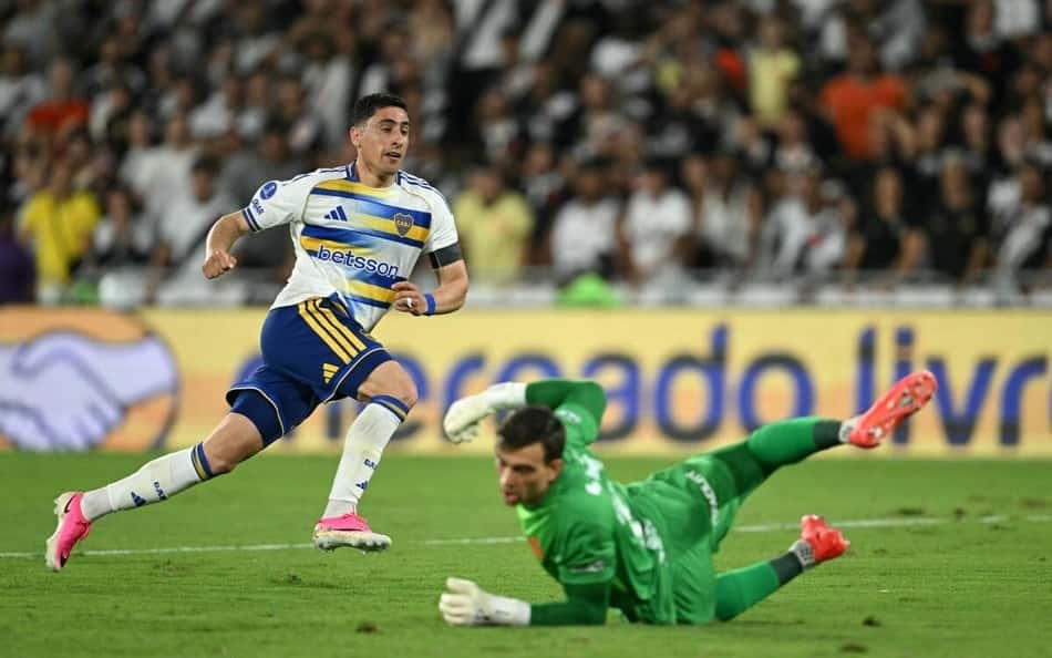 Léo Jardim em Boca Juniors e Vasco, pela Sul-Americana