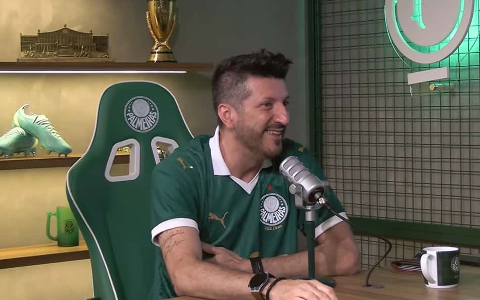 Lito Sousa era torcedor do Palmeiras (Foto: Reprodução)