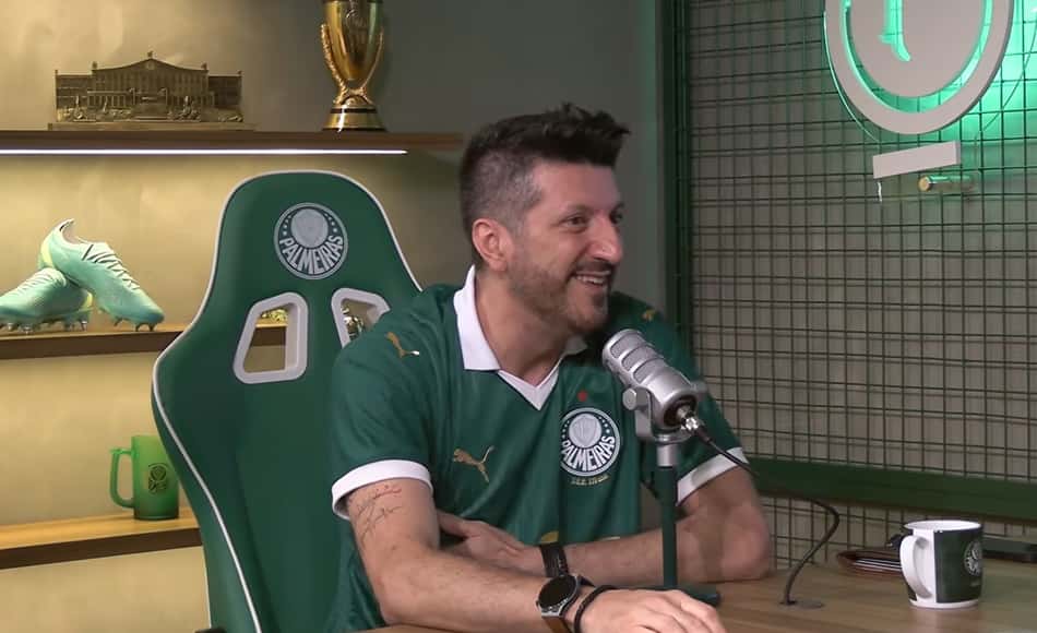 Lito Sousa era torcedor do Palmeiras (Foto: Reprodução)