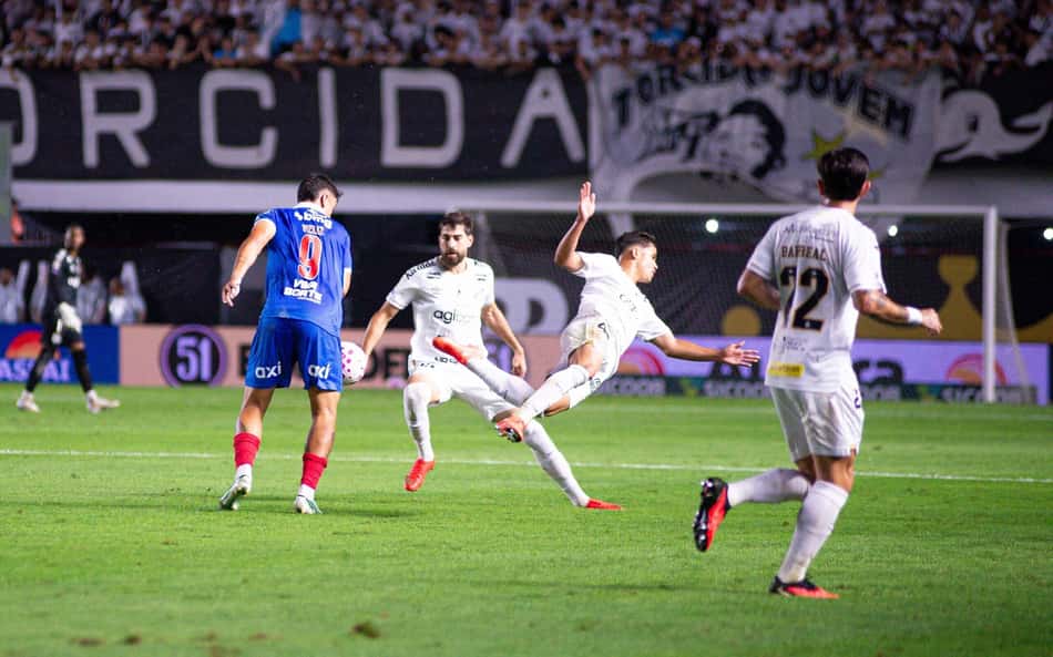 Veja gols em Santos x Bahia: Luan Peres empata no fim
