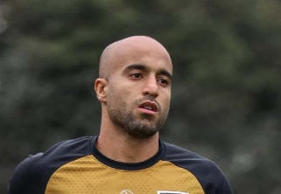 Lucas Moura correndo
