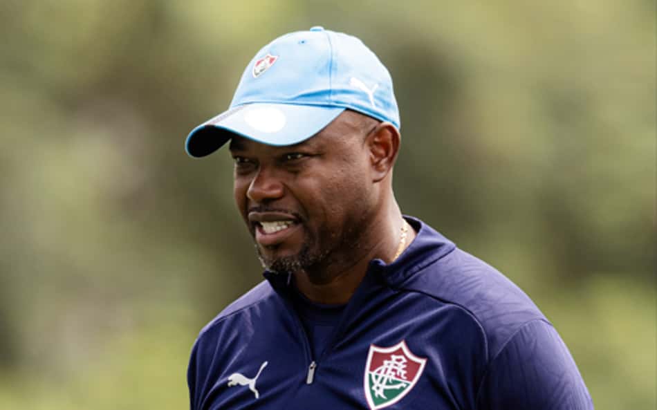 Marcão em treino do Fluminense