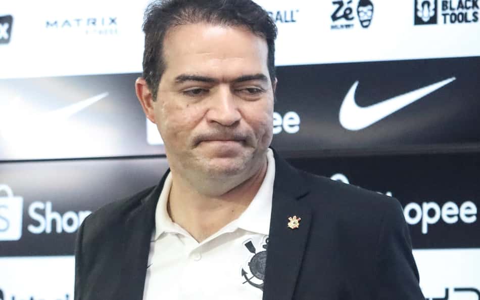 Marcelo Paz durante coletiva