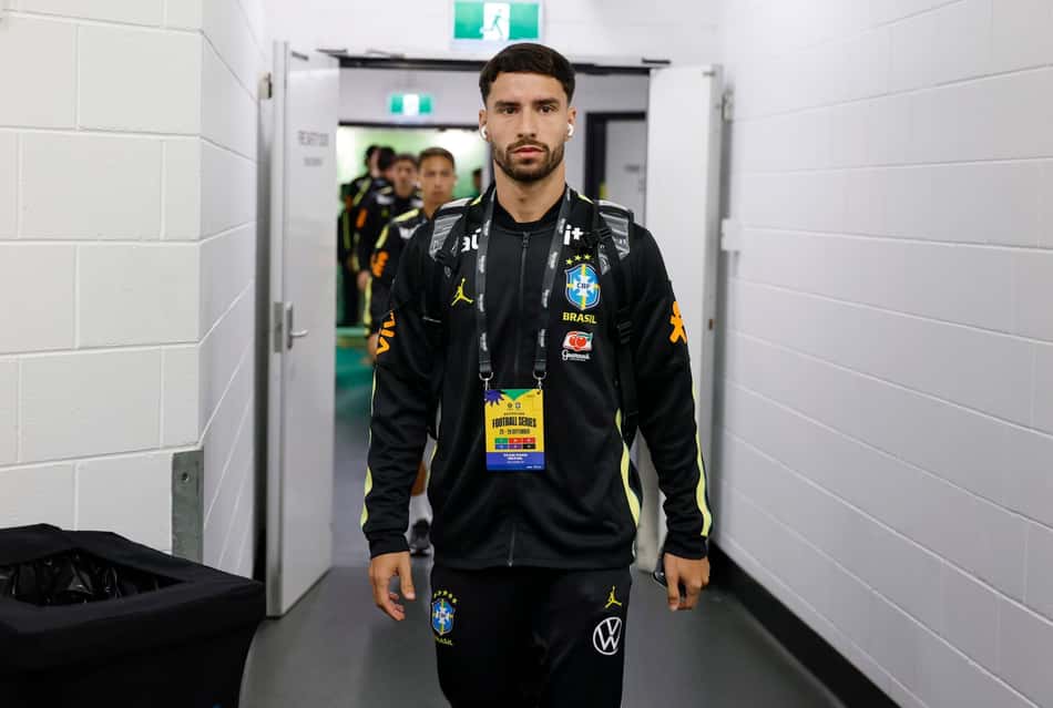 Martinelli, do Fluminense, antes do jogo contra a Austrália