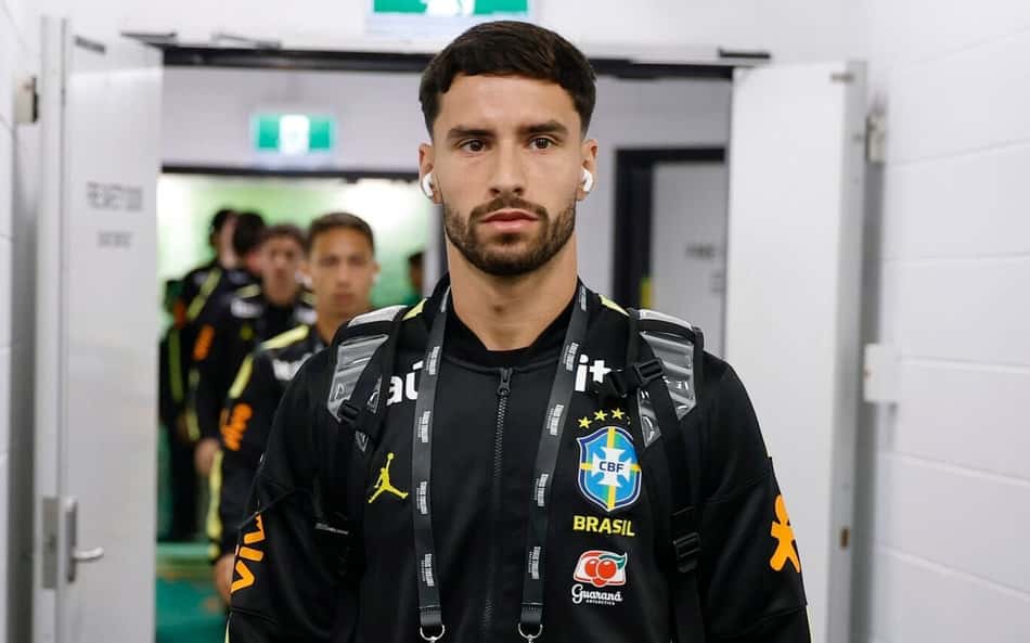 Martinelli, do Fluminense, antes do jogo contra a Austrália