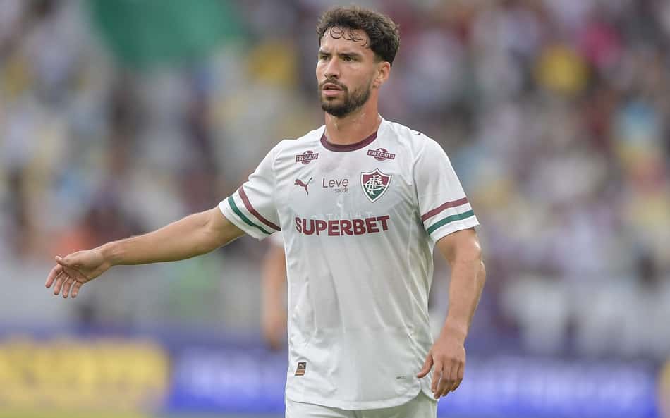 Martinelli em ação pelo Fluminense