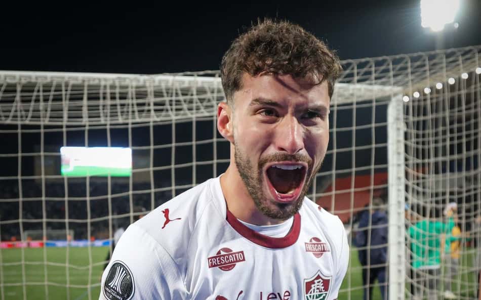 Martinelli comemora classificação do Fluminense