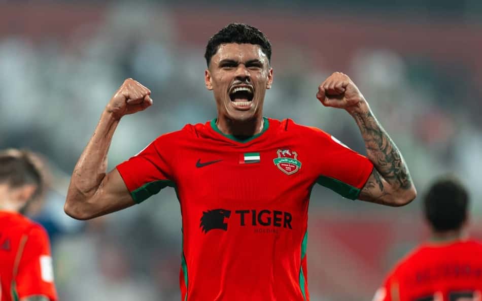 Ex-Flamengo, Mateusão marca de novo e Shabab chega à quinta vitória seguida