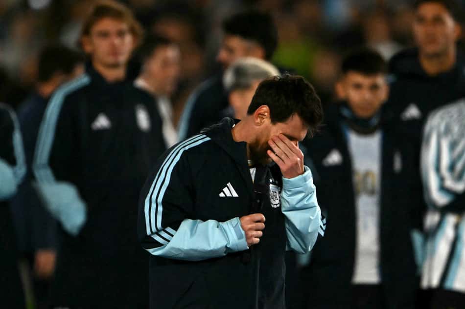 As melhores fotos da despedida de Lionel Messi da Argentina