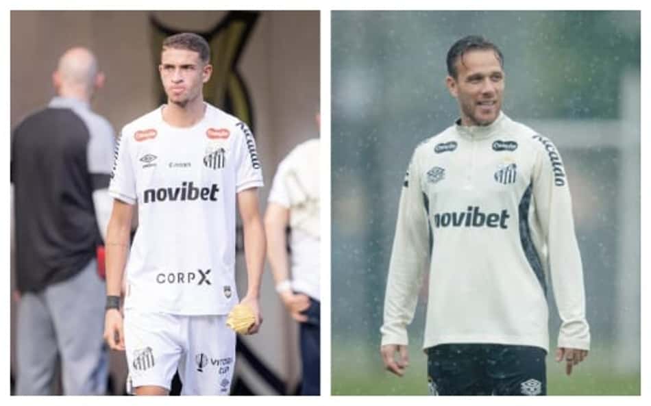 Vinicius Lira no lado esquerdo e Arthur no lado direito.