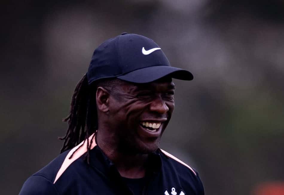 O técnico Seedorf orienta o Corinthians em treino Rodrigo Coca Agencia Corinthians