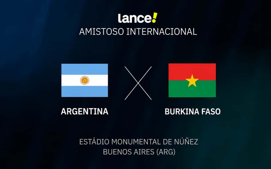 Argentina x Burkina Faso se enfrentam neste sábado (3)