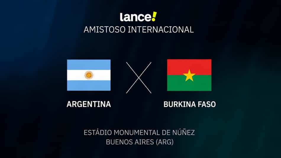 Argentina x Burkina Faso se enfrentam neste sábado (3)