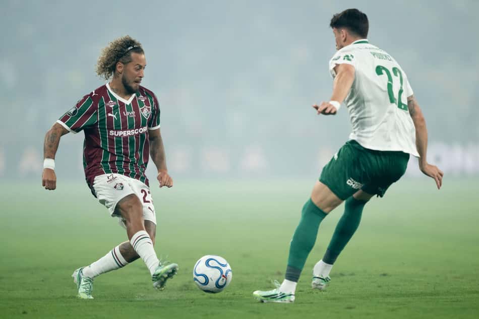 Palmeiras e Fluminense duelam nesta quarta-feira pela Libertadores (Foto: Jorge Rodrigues/AGIF/Folhapress)