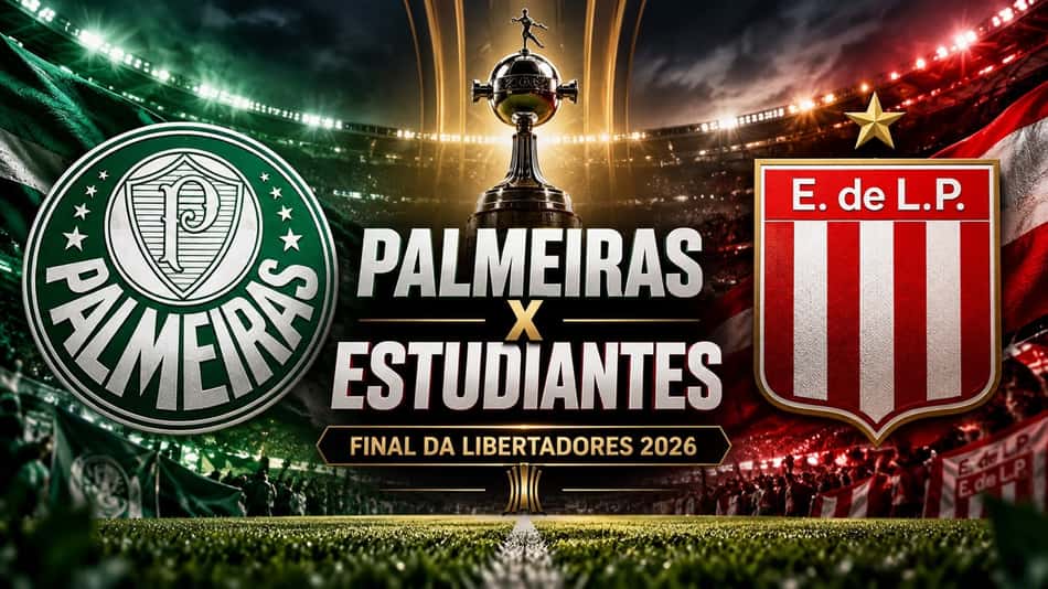 Palmeiras x Estudiantes - final da Libertadores 2026