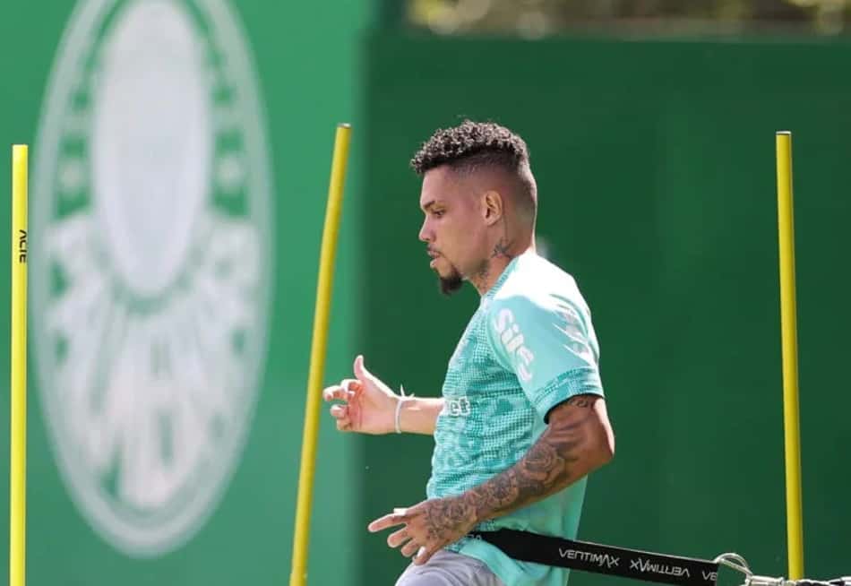 Paulinho, atacante do Palmeiras