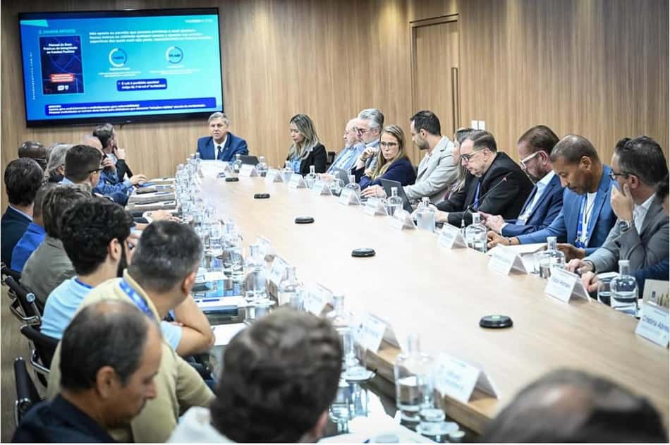 Reunião do Comitê de Integridade da FPF (Foto: Divulgação/FPF)