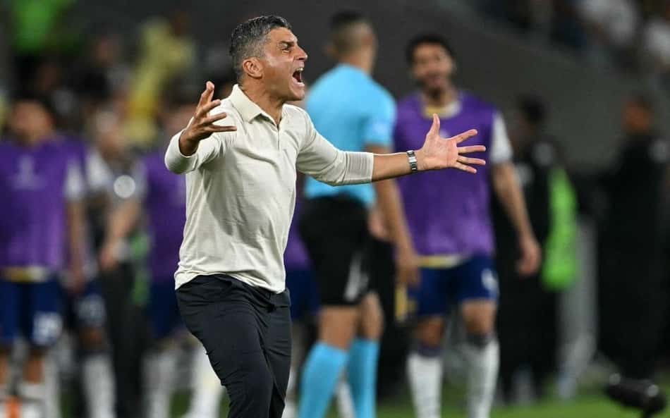 Pedro Emanuel durante Vasco x Boca Juniors, pela Sul-Americana