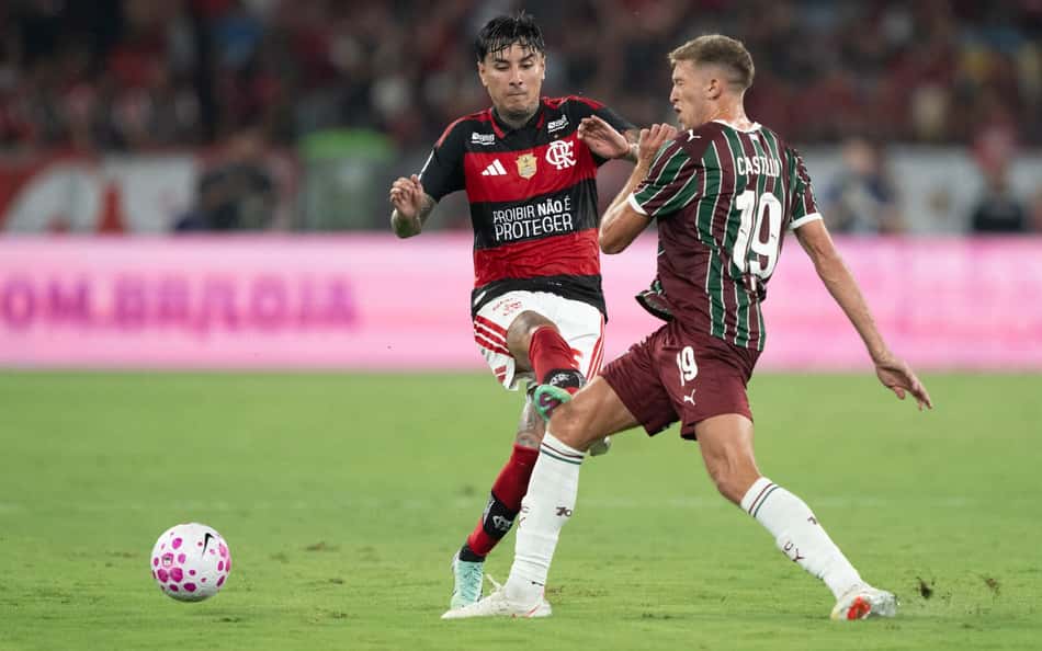 Jardim defende Pulgar em polêmica no Fla-Flu: 'Não foi para vermelho'