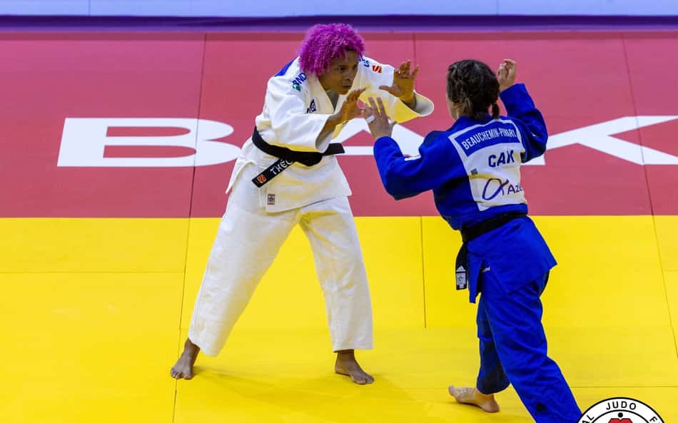 Rafaela Silva e David Lima caem na estreia do Mundial de Judô