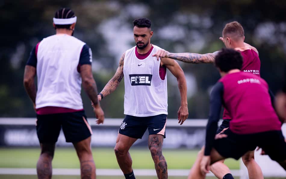 Raniele durante treino