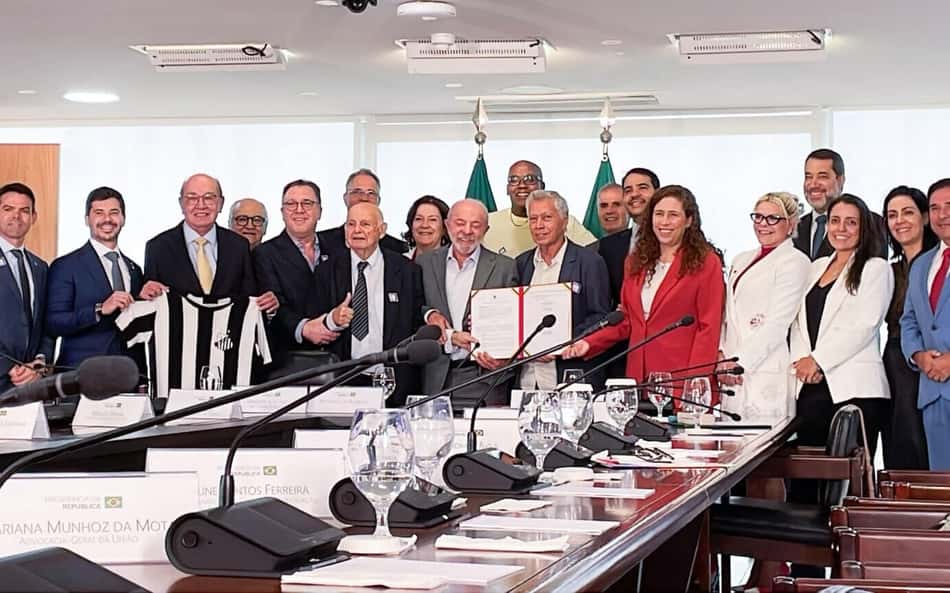 Santos reunião em Brasília