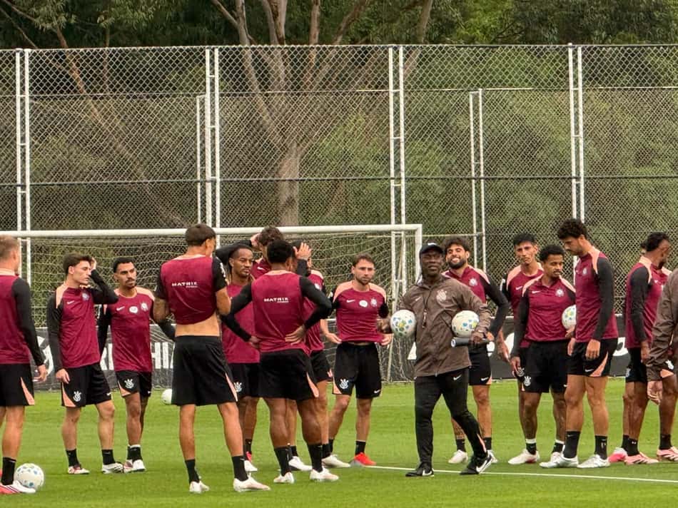 Seedorf durante treino