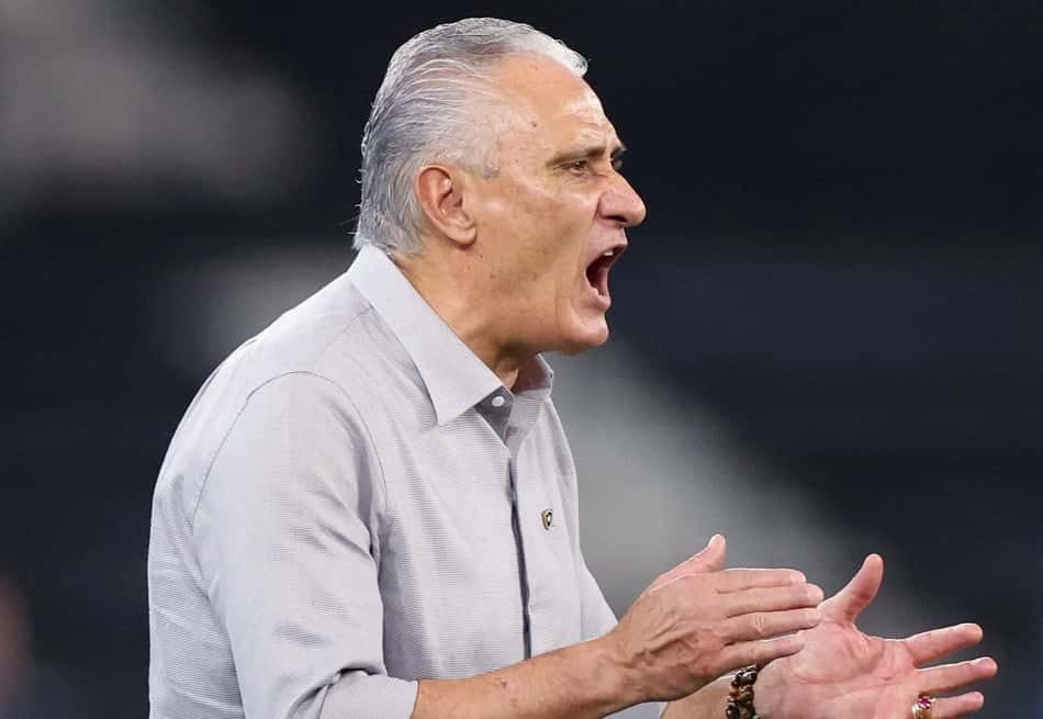 Tite na derrota do Botafogo para o Vasco Vitor SilvaBotafogo