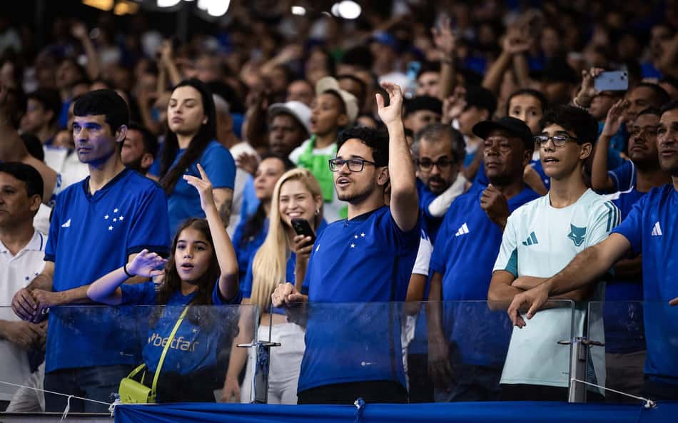 Torcida do Cruzeiro no Mineirão