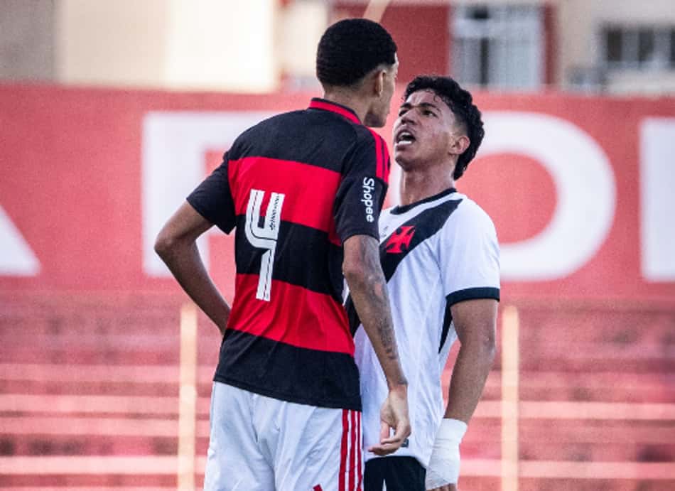 Jogadores em Flamengo x Vasco pelo Copa do Brasil Sub-20