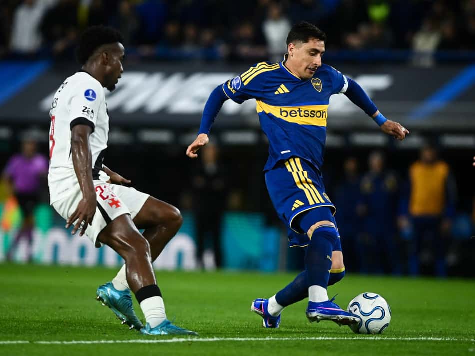 Vasco derrotou o Boca Juniors por 1 a 0 no jogo de ida, na Argentina (Foto: Gabriel Sotelo /Fotoarena/Folhapress)