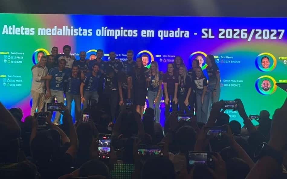 Lançamento oficial da Superliga Feminina e Masculina de Vôlei para a temporada 26/27 - (Foto: Davi Caldas / Lance!)
