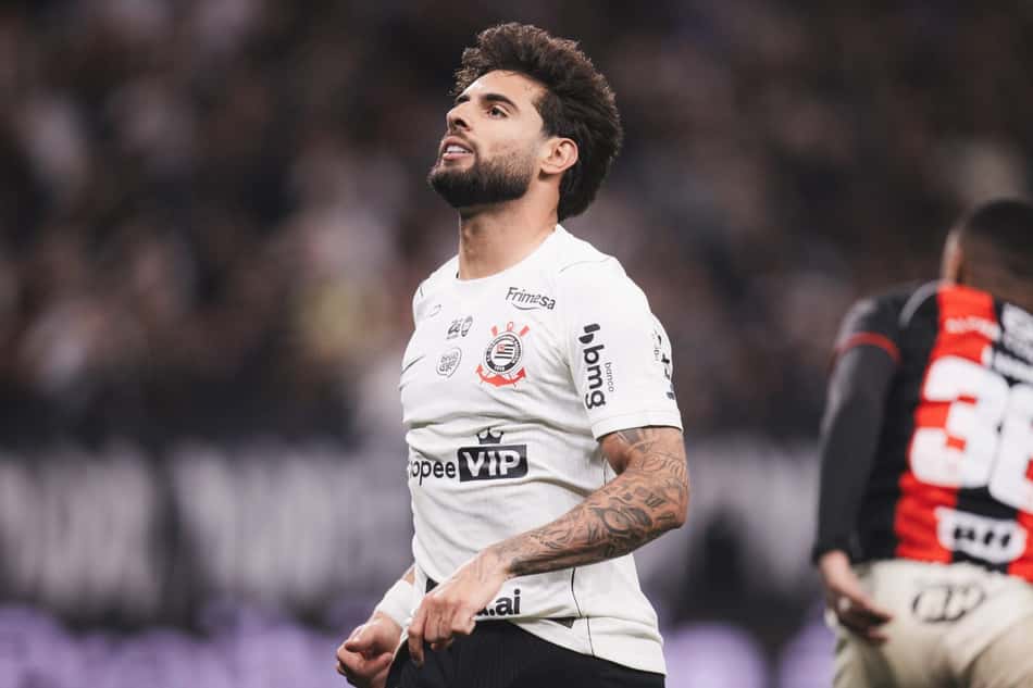 Yuri Alberto durante a partida